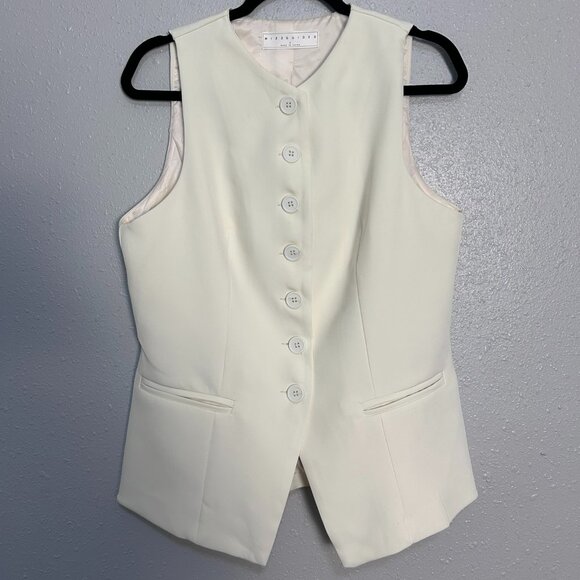 Misguided Sleeveless Vest Jacket New Without Tags - Picture 1 of 3